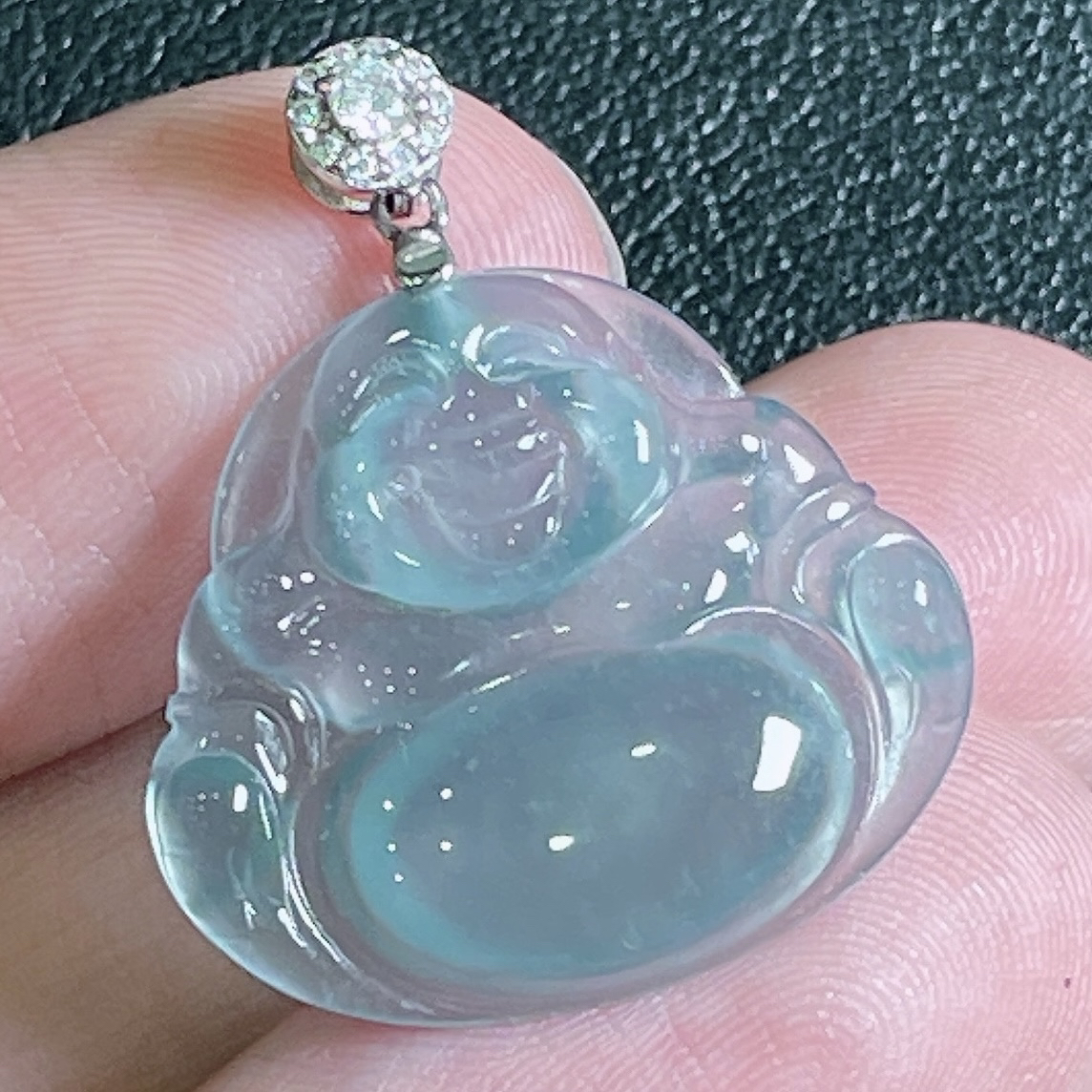 天然A货翡翠佛公吊坠（多样性发货)019901