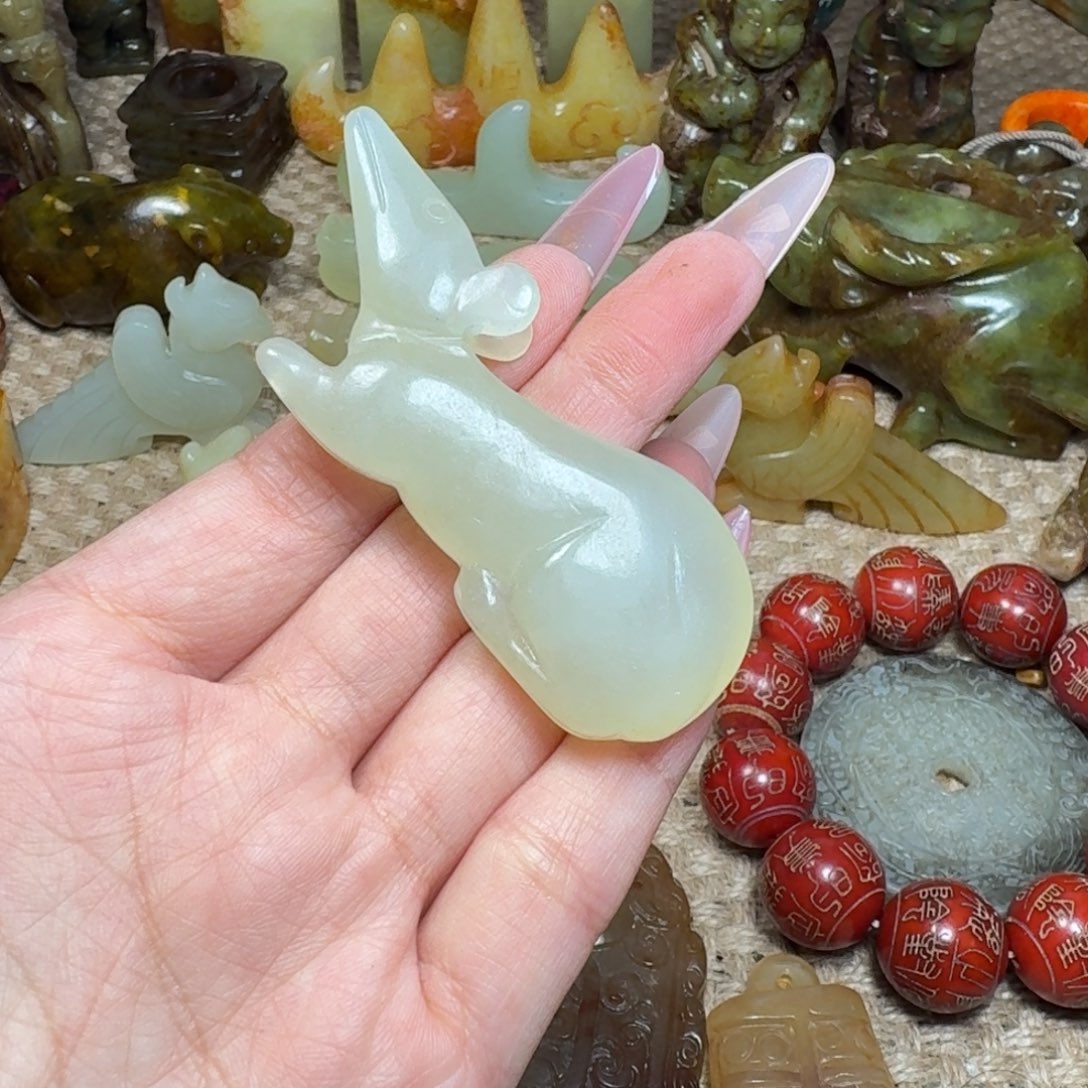 吊坠白玉菩提挂件