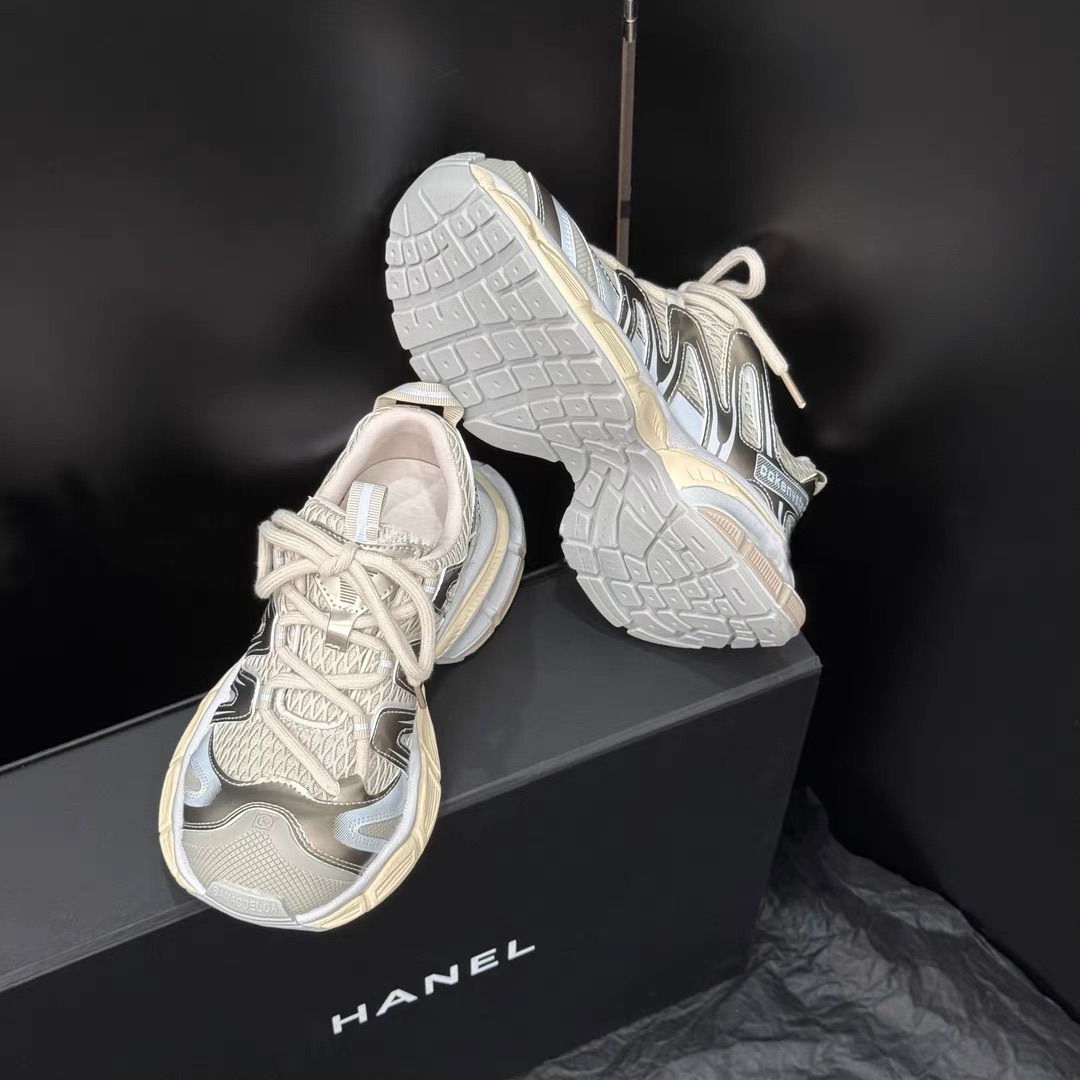 百搭鞋子夏季网红时尚学生老爹鞋网面运动鞋韩版女鞋