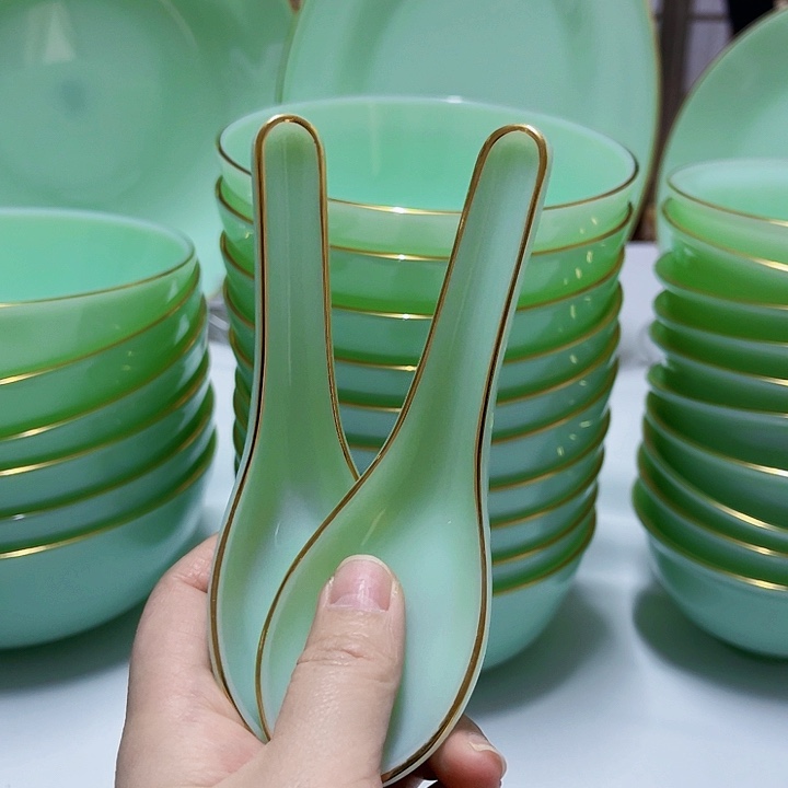 景德镇高端瓷器小汤勺10个