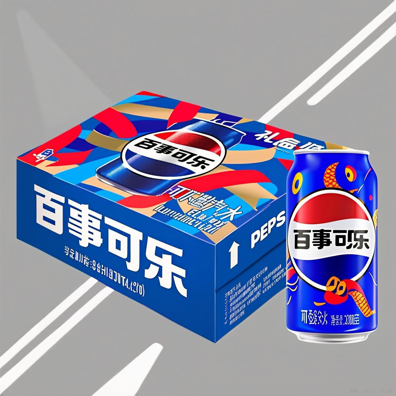 330ml*12罐6罐】百事可乐整箱办公室原味碳酸饮料易拉罐装汽水批发