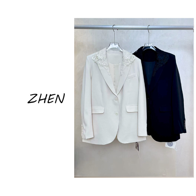 【ZHEN】25K01099 2025新款外套气质时尚百搭休闲设计师女款