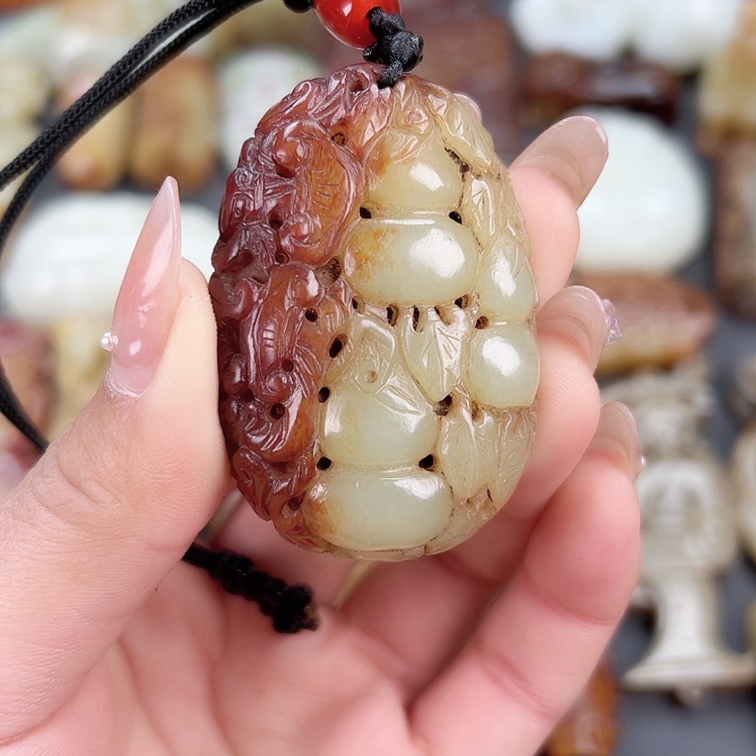 和田玉颈饰未镶嵌用****5