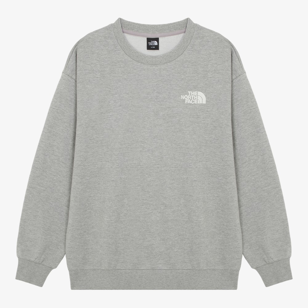 THE NORTH FACE/北面圆领秋季简约刺绣卫衣长袖套头秋冬NM5MR50