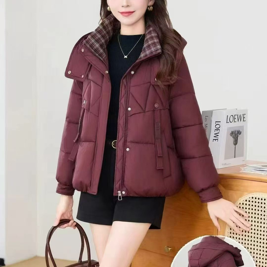 2025年冬季新款活帽羽绒服洋气显瘦短款
