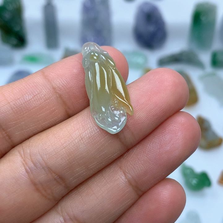 翡翠吊坠(不含链)未镶嵌