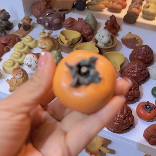 紫砂茶宠晚*意紫砂雕塑