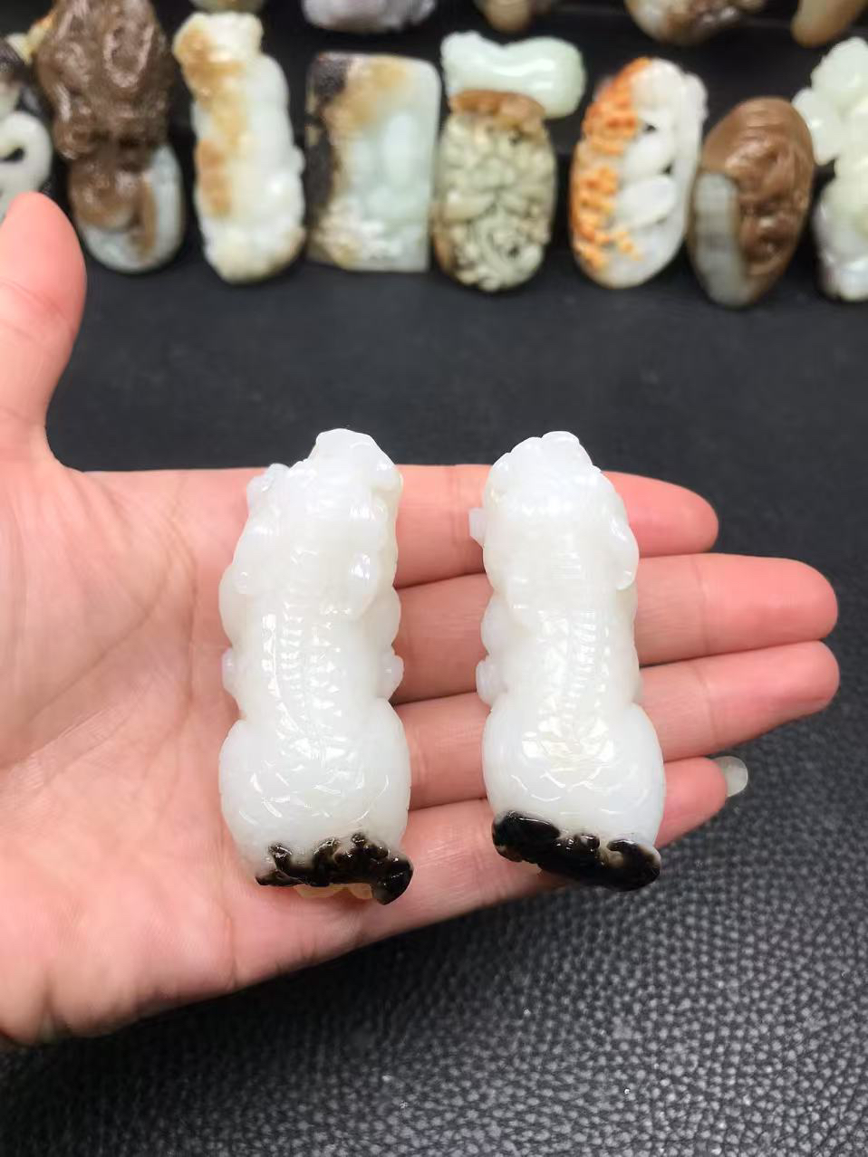 和田玉貔貅，实物漂亮