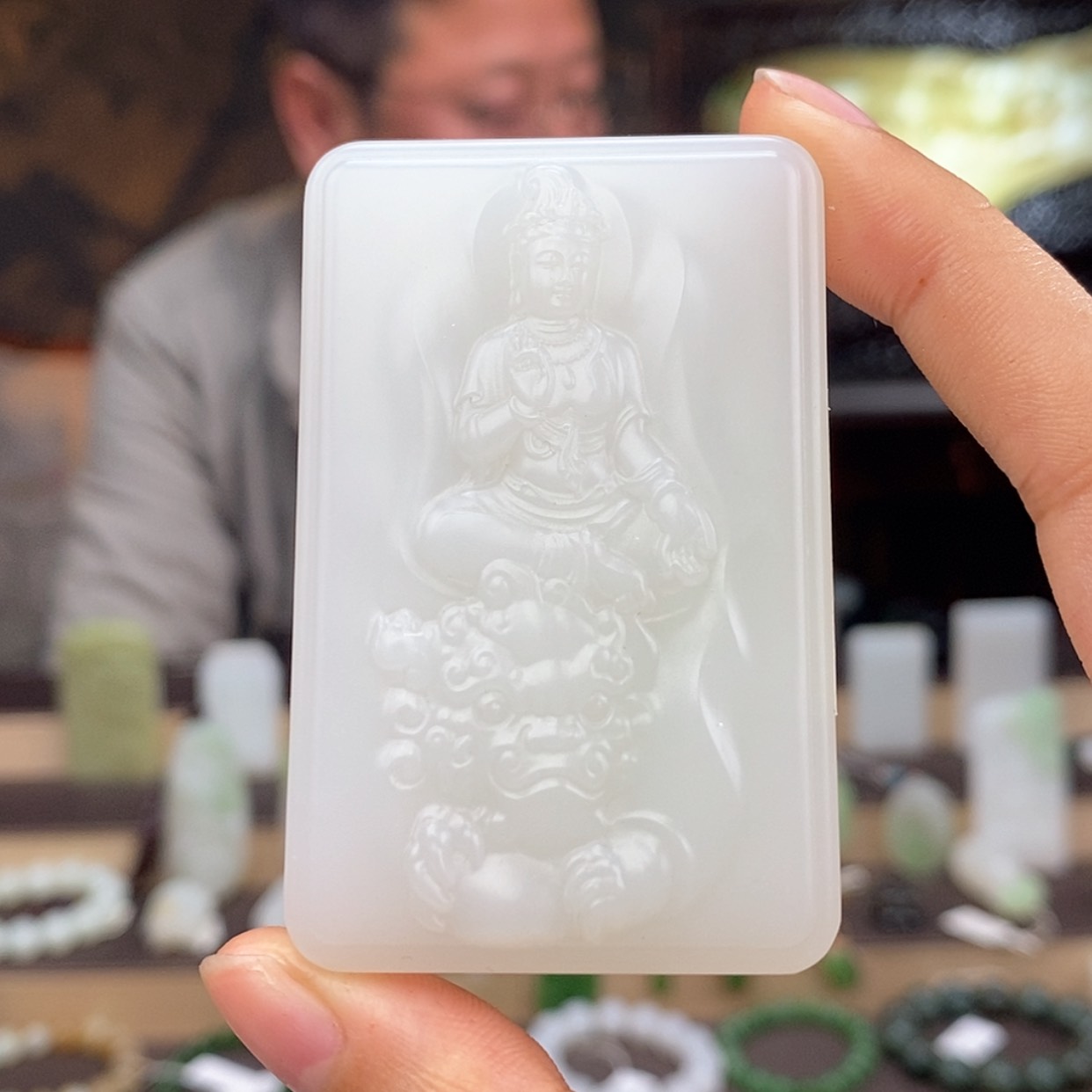 【闪购商品】和田玉吊坠未镶嵌