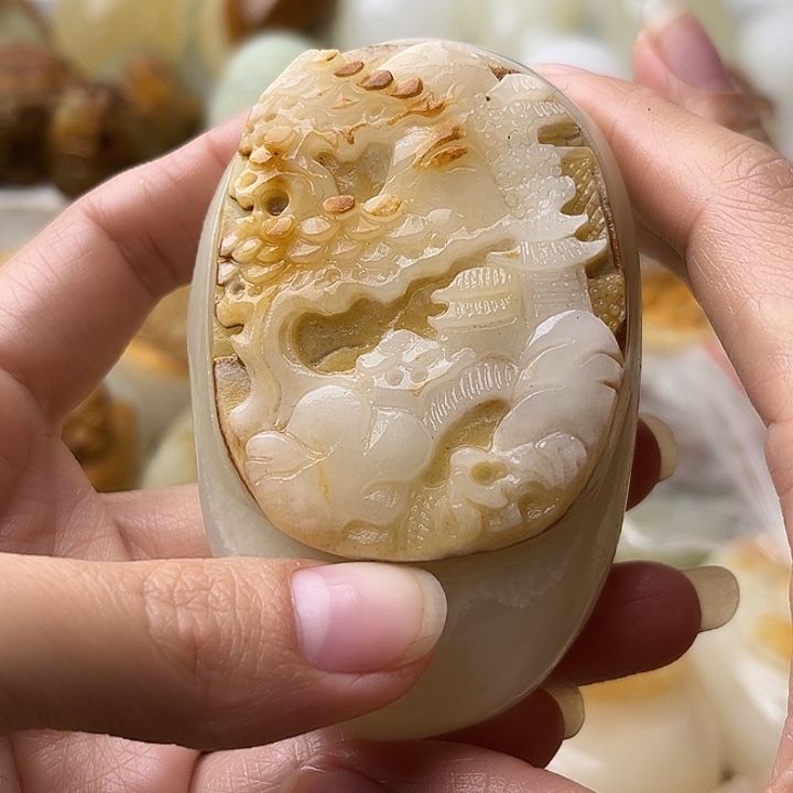 石材古青石不退换山水