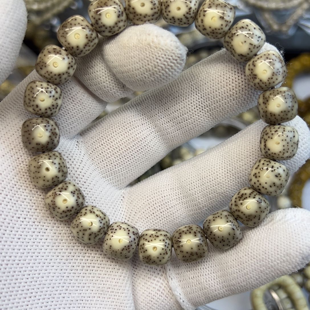 星月菩提手串灰包菜大眼睛11✖️10