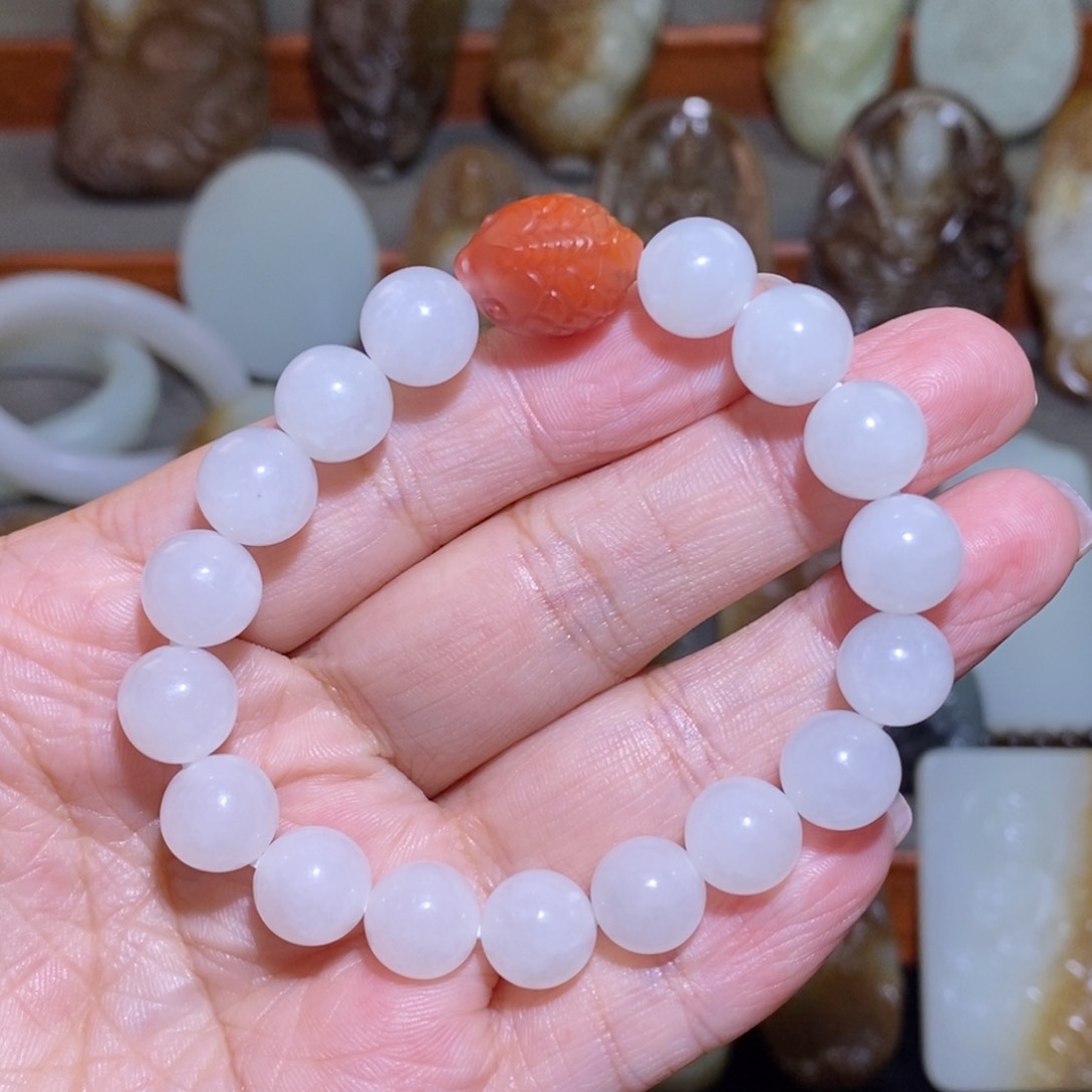 未镶嵌手串和田玉