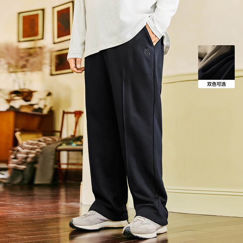 NMAX大码潮牌男装25年秋季新品灯芯绒字母刺绣休闲长裤FNR022