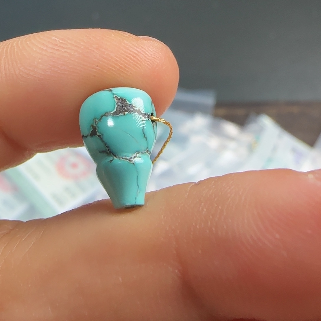 绿松石珠宝半成品未镶嵌