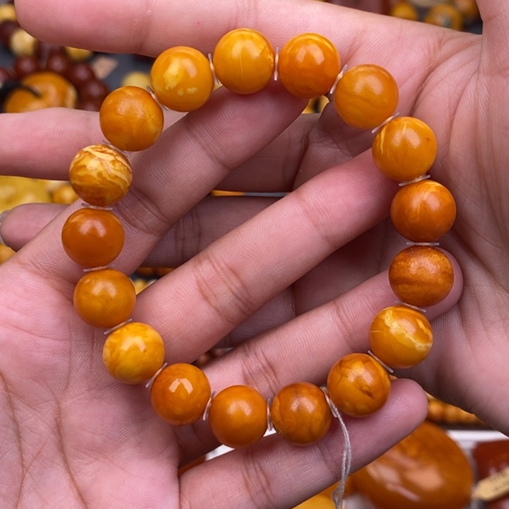 琥珀未镶嵌裸石蜜蜡L