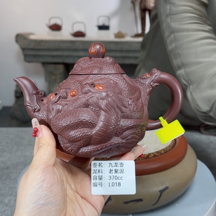 紫砂茶壶紫砂刻绘