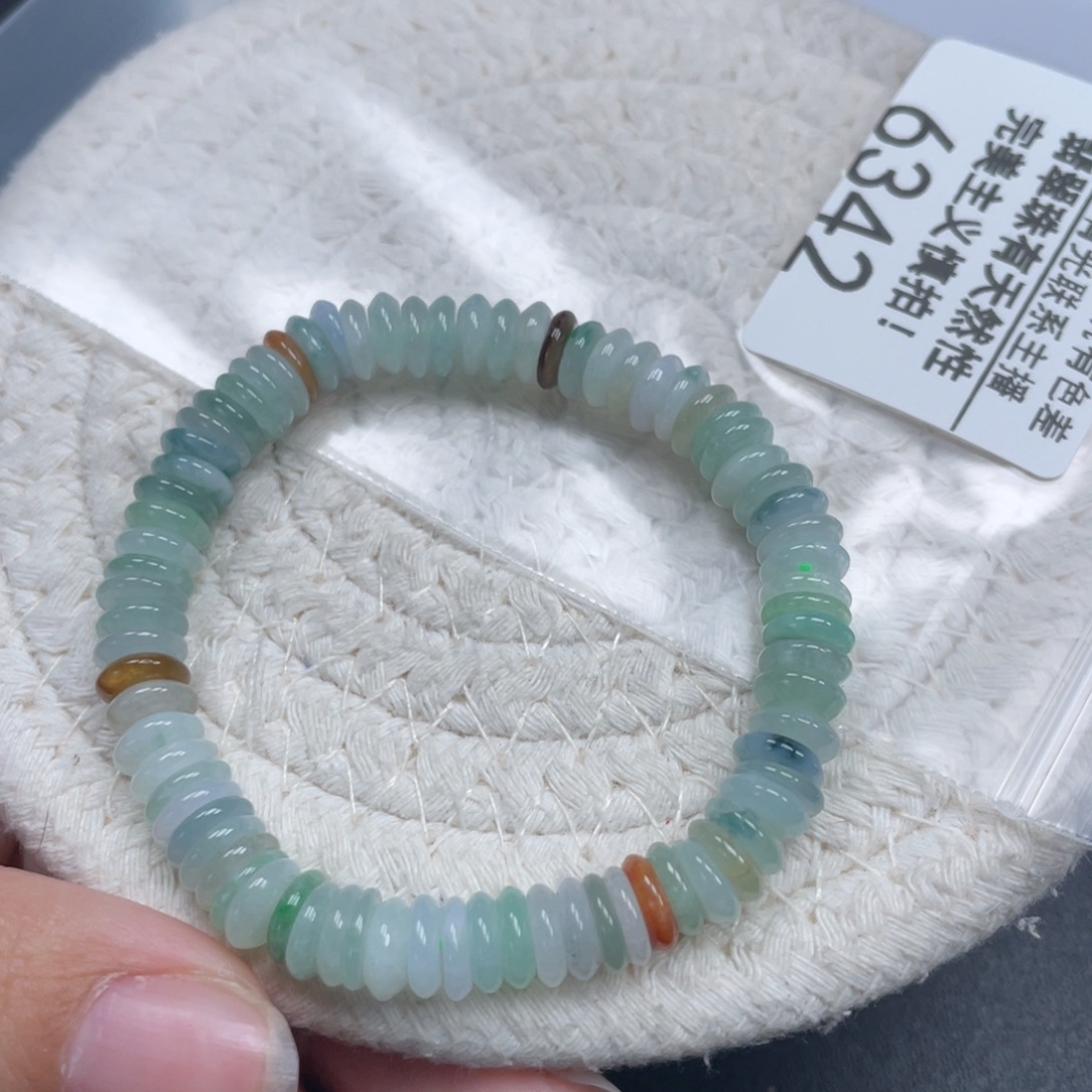 翡翠未镶嵌手链天然A货缅甸翡翠7