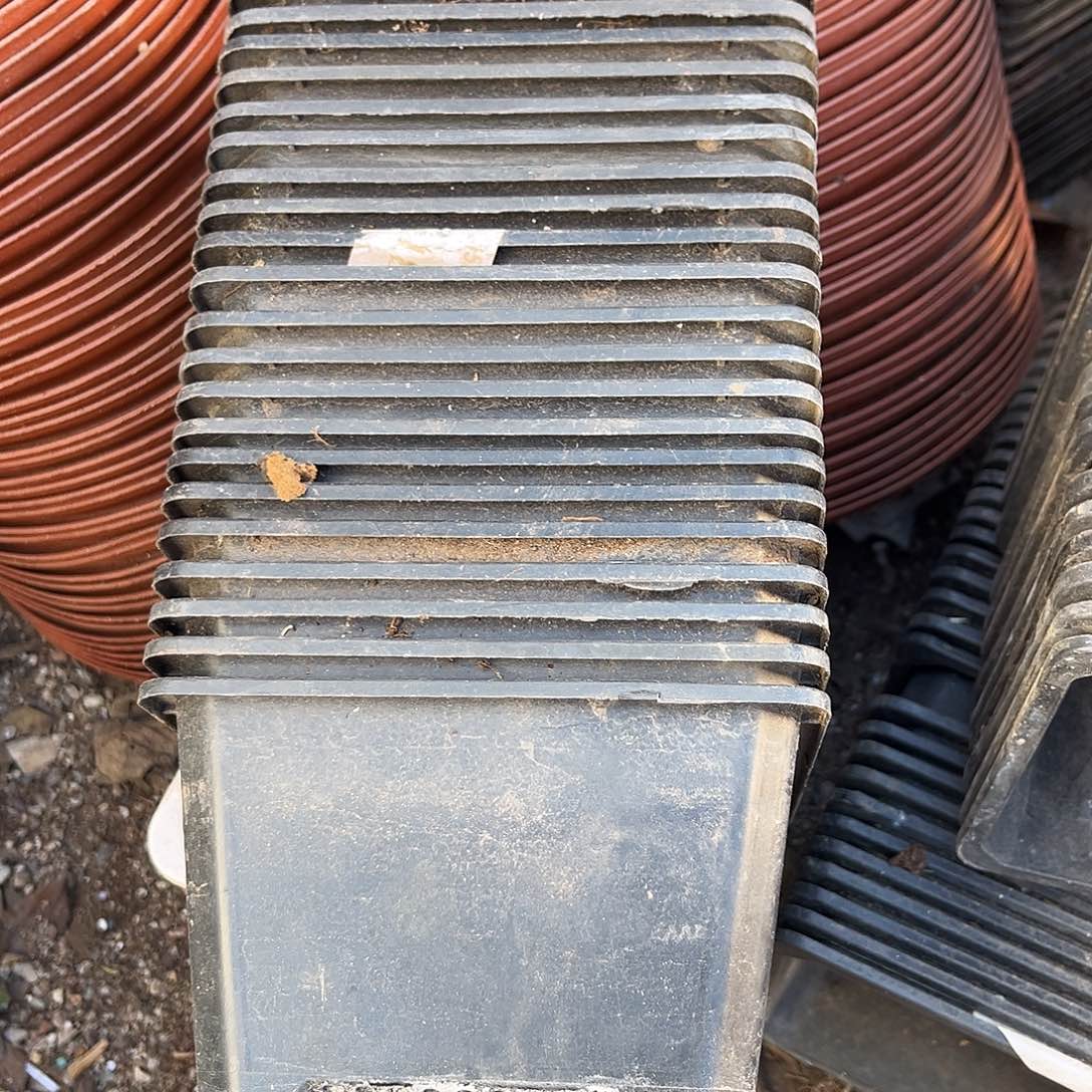 旧口径14高10黑方盆20个