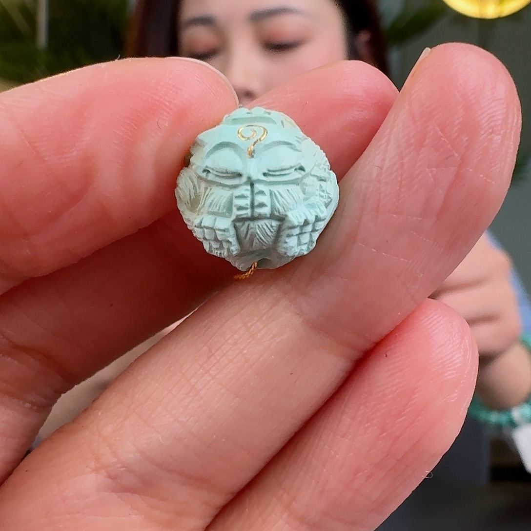 绿松石珠宝奇石未镶嵌