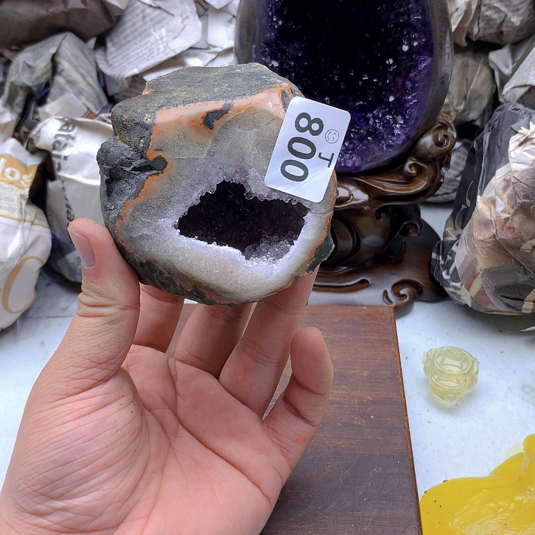 紫晶大型摆件（非配饰）未镶嵌