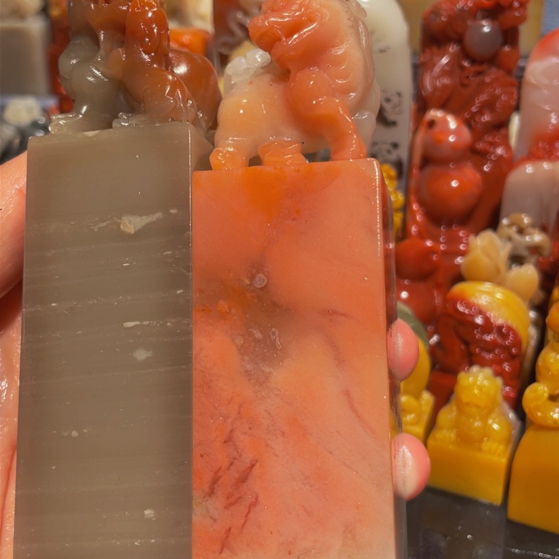 寿山石印石精美寿山