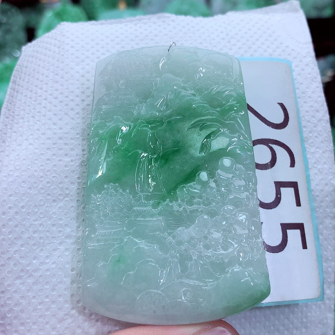 吊坠(不含链)未镶嵌翡翠
