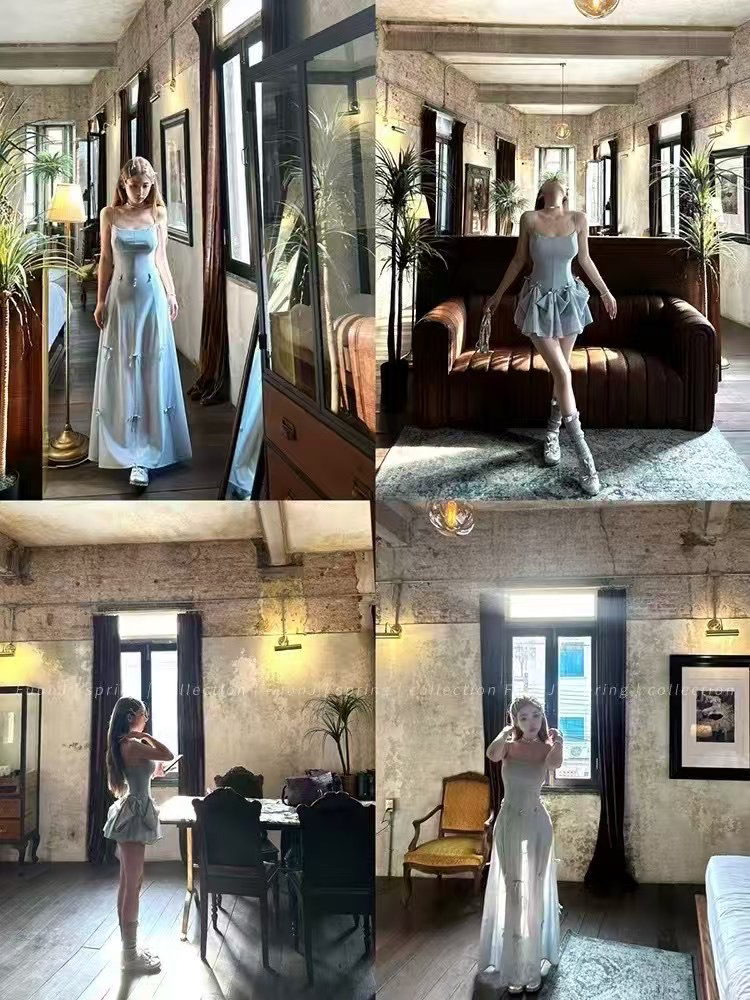 小羊17-29~高质量辣妹女装连衣裙百搭气质设计感ins