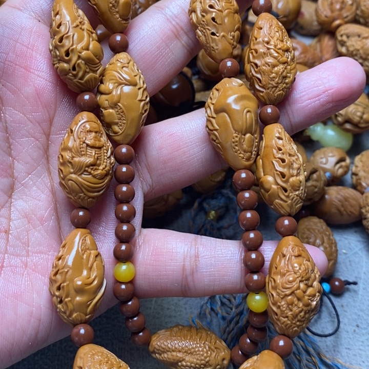 橄榄核手串/手链橄榄球 