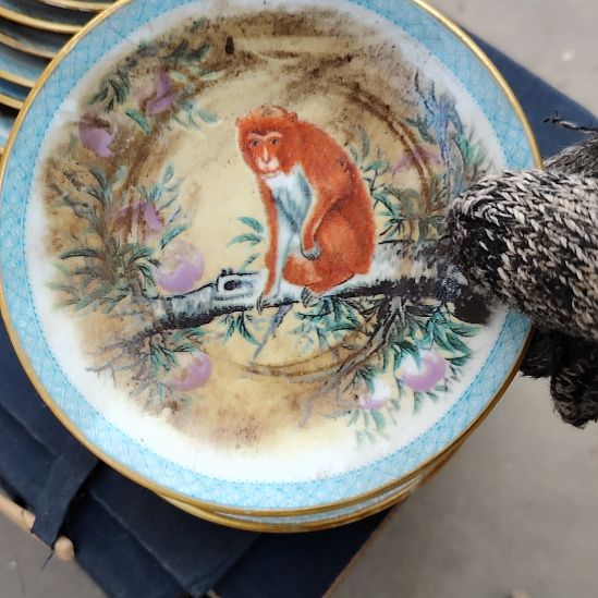 茶壶紫砂瓷器古文观止瓷器