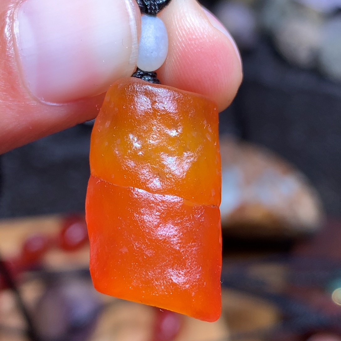 未镶嵌玛瑙/玉髓珠宝半成品