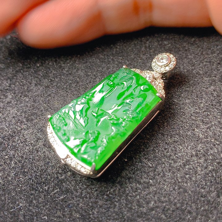 【闪购商品】翡翠未镶嵌颈饰翡翠