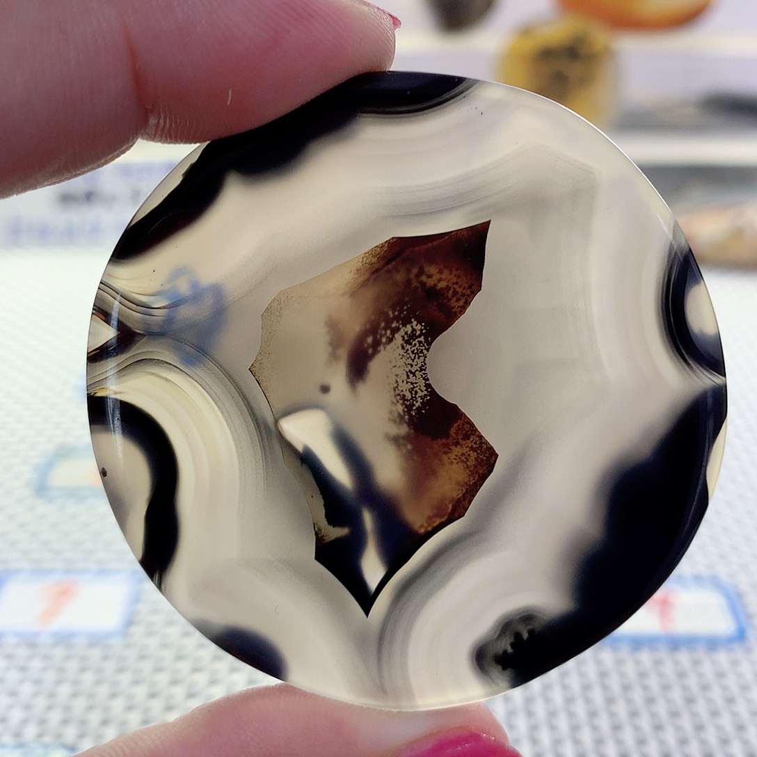 玛瑙/玉髓吊坠未镶嵌