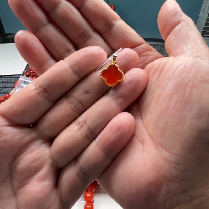 南红玛瑙手链银S925镶嵌