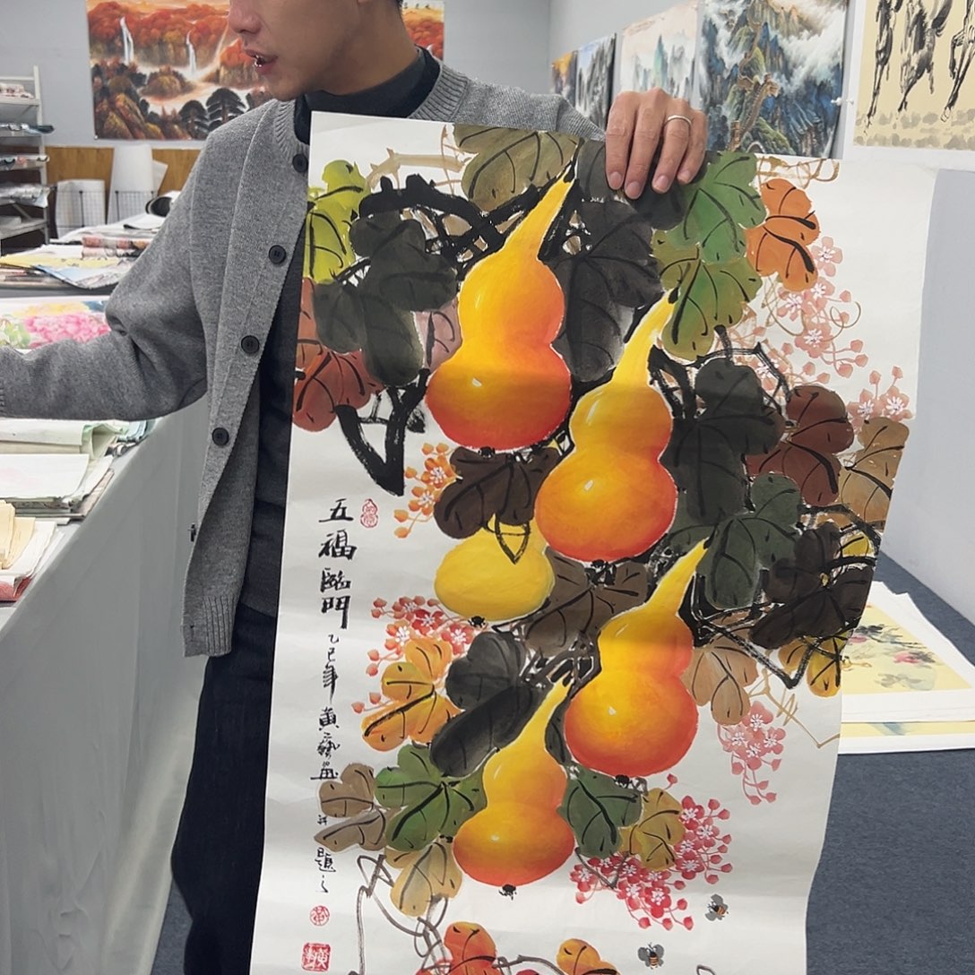 国画国画作品纯手绘