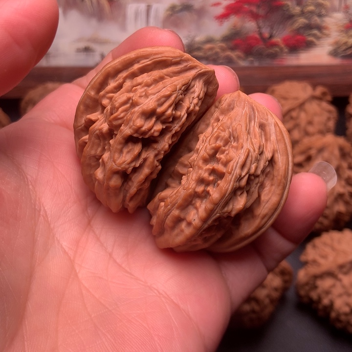 朵***ờ文玩核桃吊坠四座楼半臂