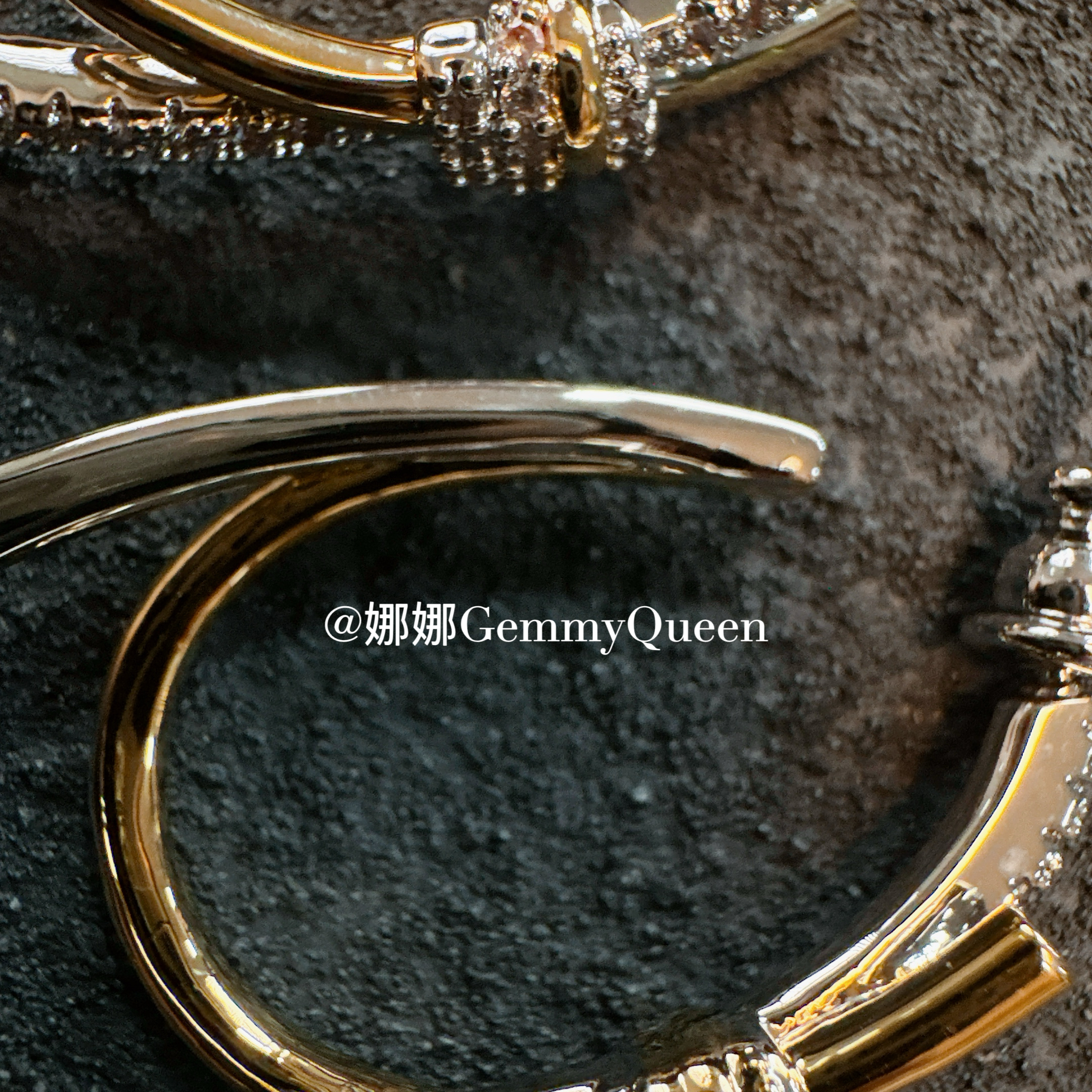 铜合金合成锆石耳饰 娜娜GemmyQueen耳环GQ10516