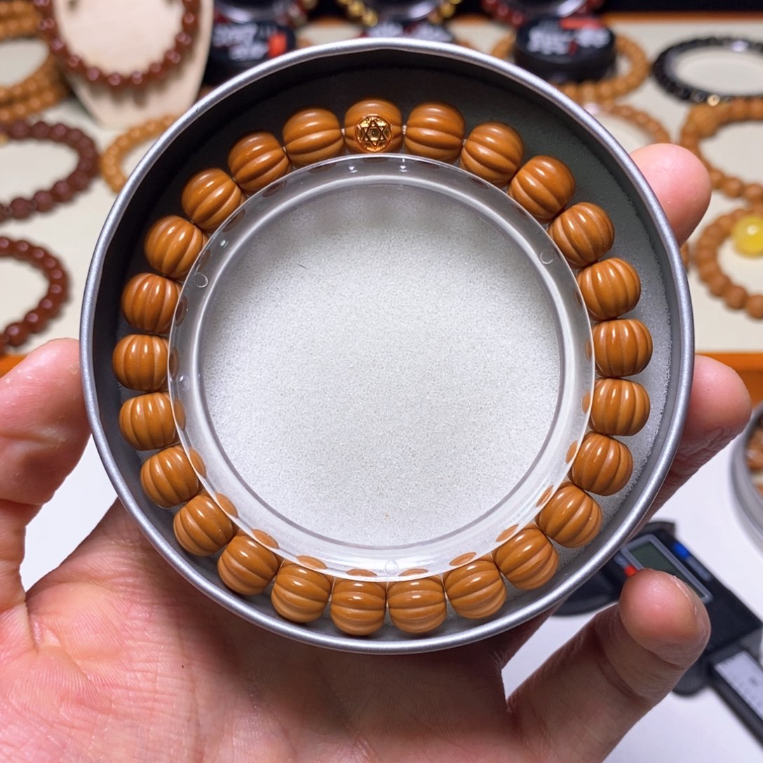 猴头核桃手串全品单标款瓜珠 尺寸10左右 馒头料