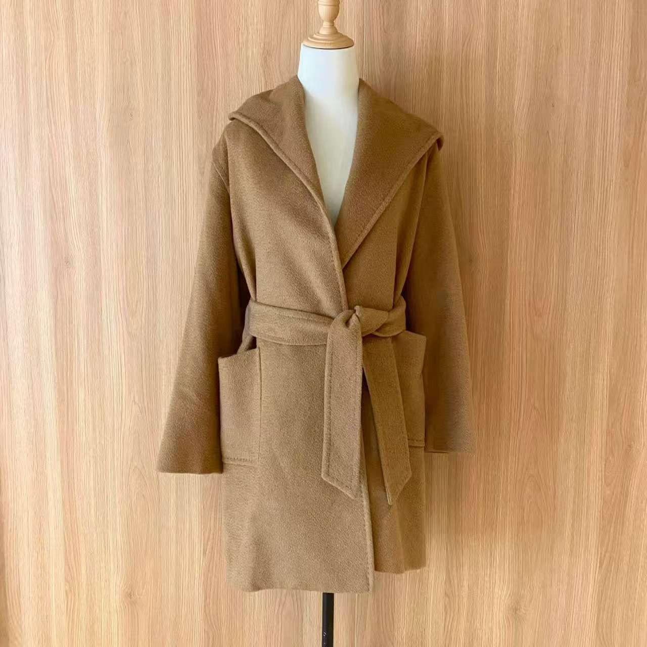 99新 MaxMara su/驼色rialto大衣/57317039/12期免息/代卖服务