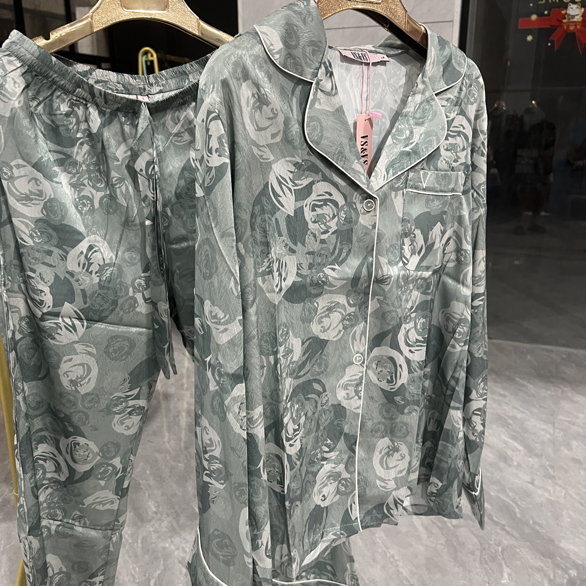 双长丝料开扣套装 二色可选择