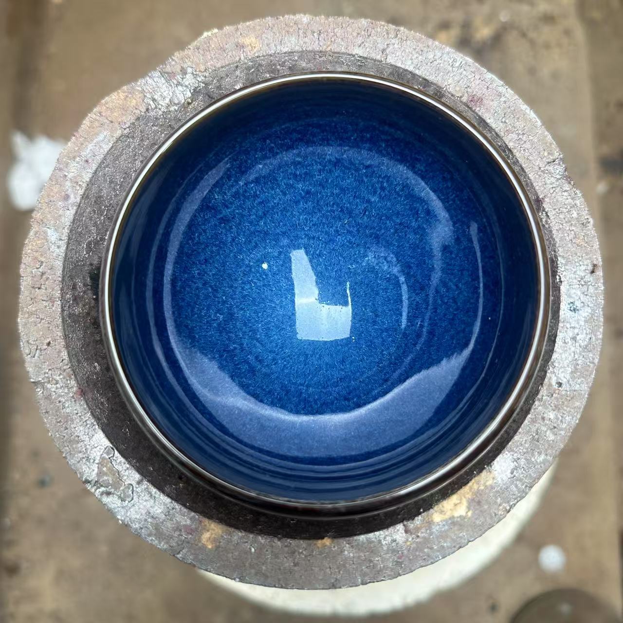 钵型回蓝杯建窑建盏