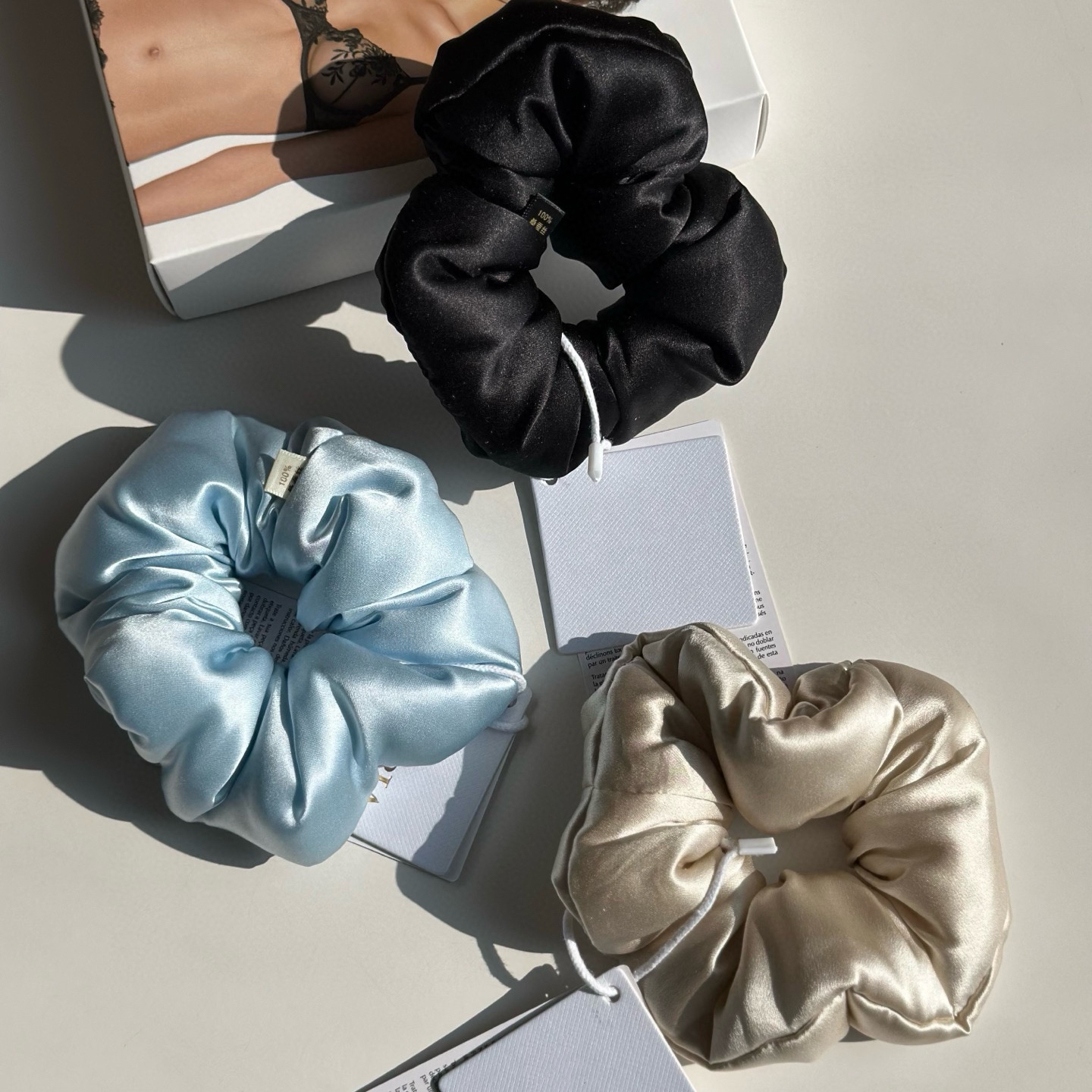 真丝发圈大肠圈枕头发圈