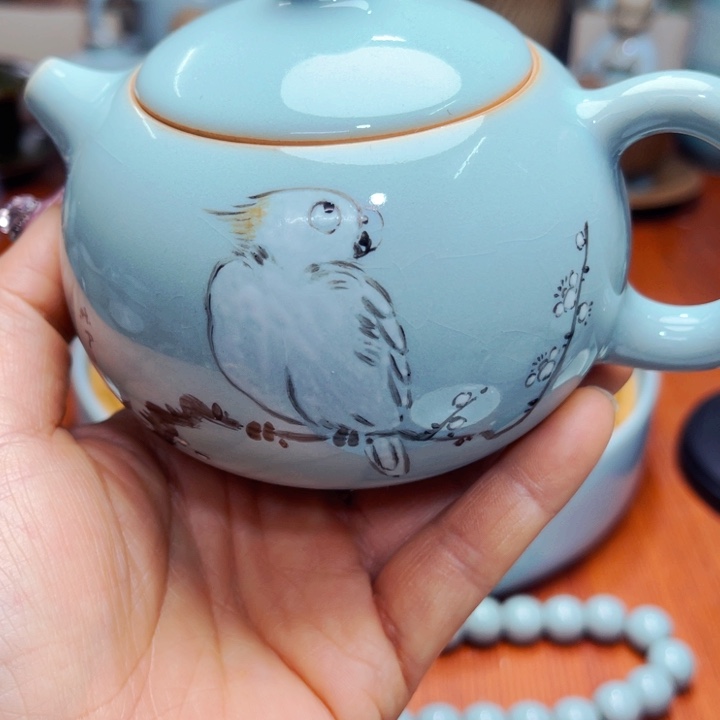 【闪购商品】品质优良价格实惠的汝瓷茶器摆件直播间