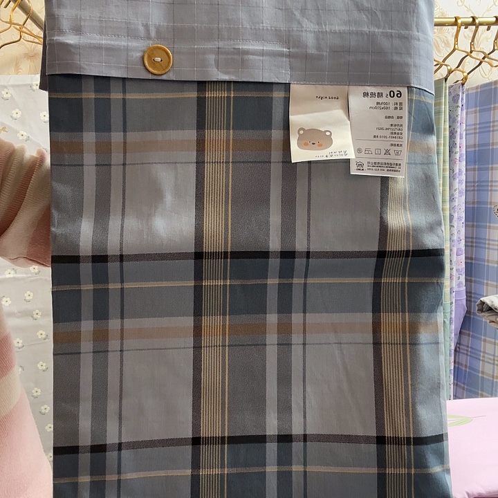 棉全棉单人被套全棉