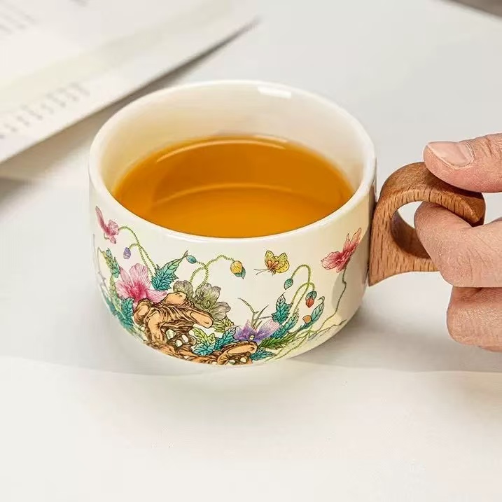 SD虞美人咖啡杯F     213