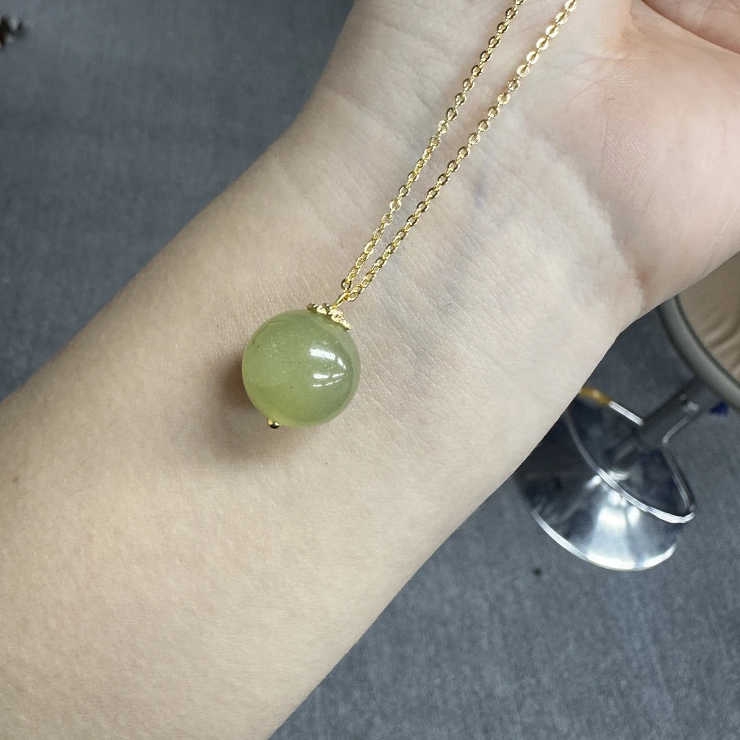 小帅的珠宝仓—福利款冰晴水卡14毫米路路通吊坠