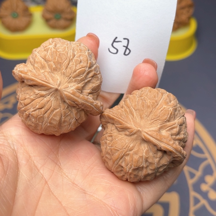 文玩核桃把件42南瓜墩