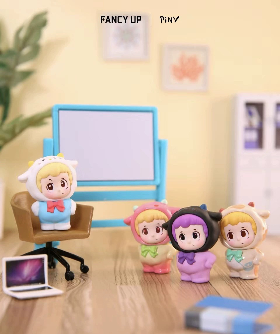 【蛋挞代拆】PINY我想我职是一只羊萌粒盲盒潮玩礼物周边手办摆件