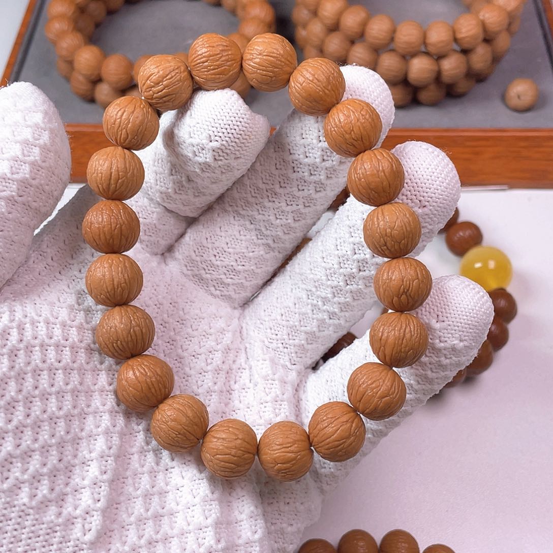 猴头核桃手串王**来凤羽