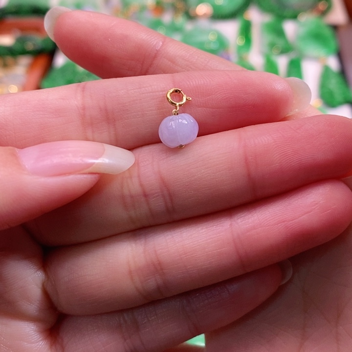 颈饰未镶嵌翡翠吊坠