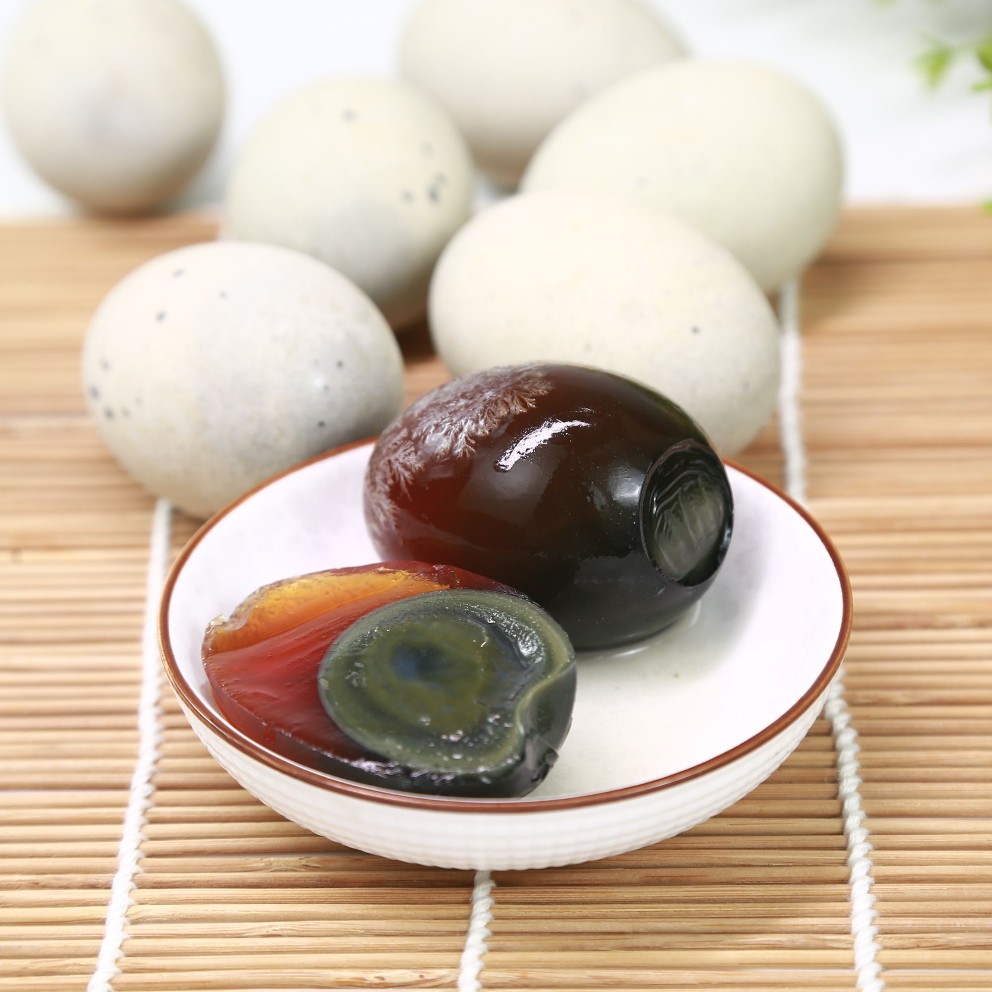 【湖北老字号】富硒无抗皮蛋溏心松花皮蛋无铅工艺皮蛋窖藏